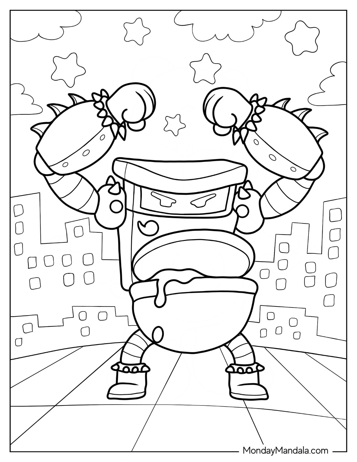Captain underpants coloring pages free pdf printables