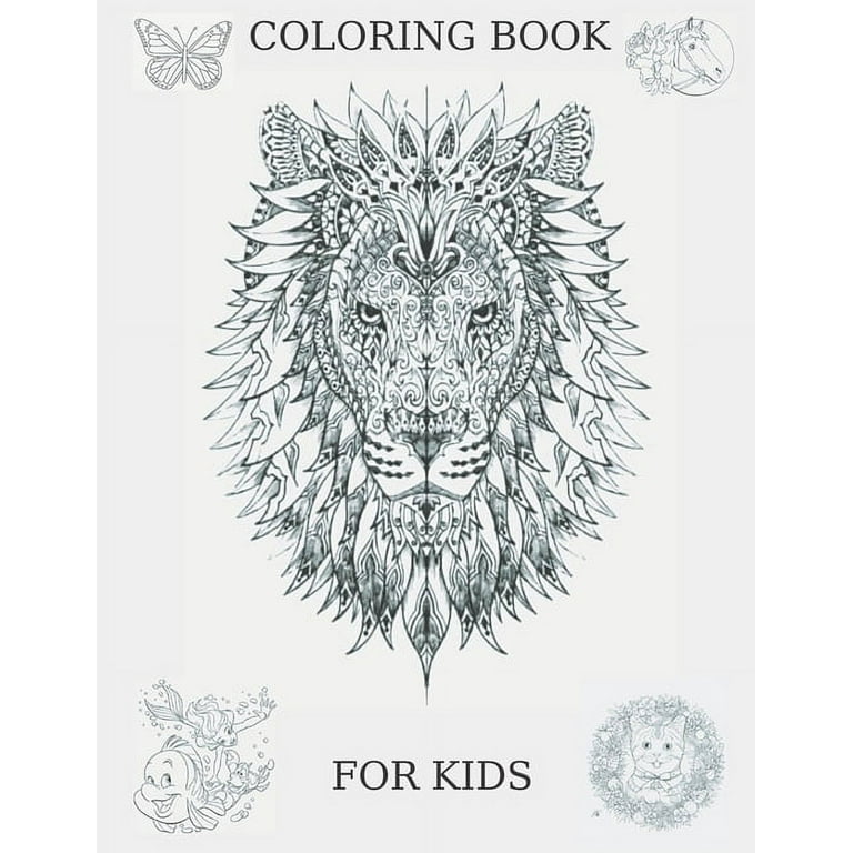 Coloring books for kids coloring books for kids blank paper for drawing
