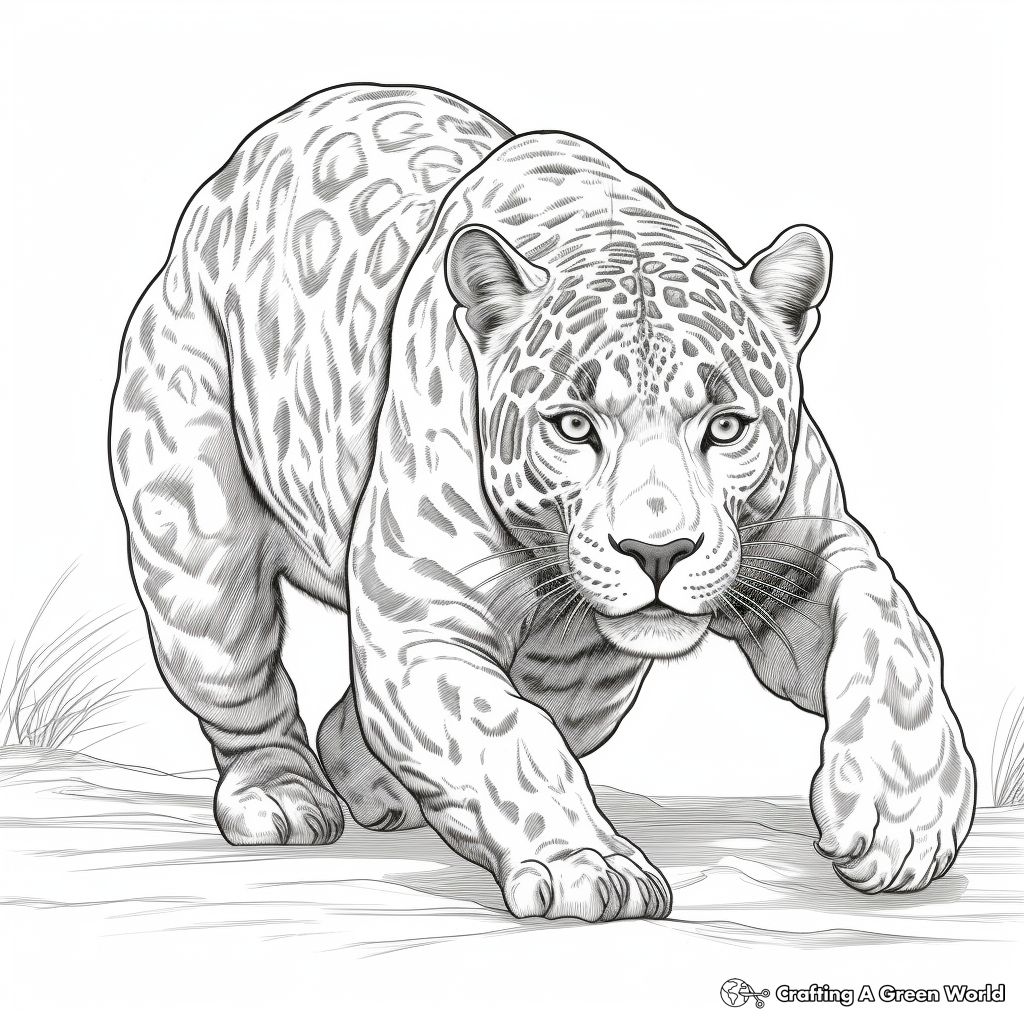 Panther coloring pages
