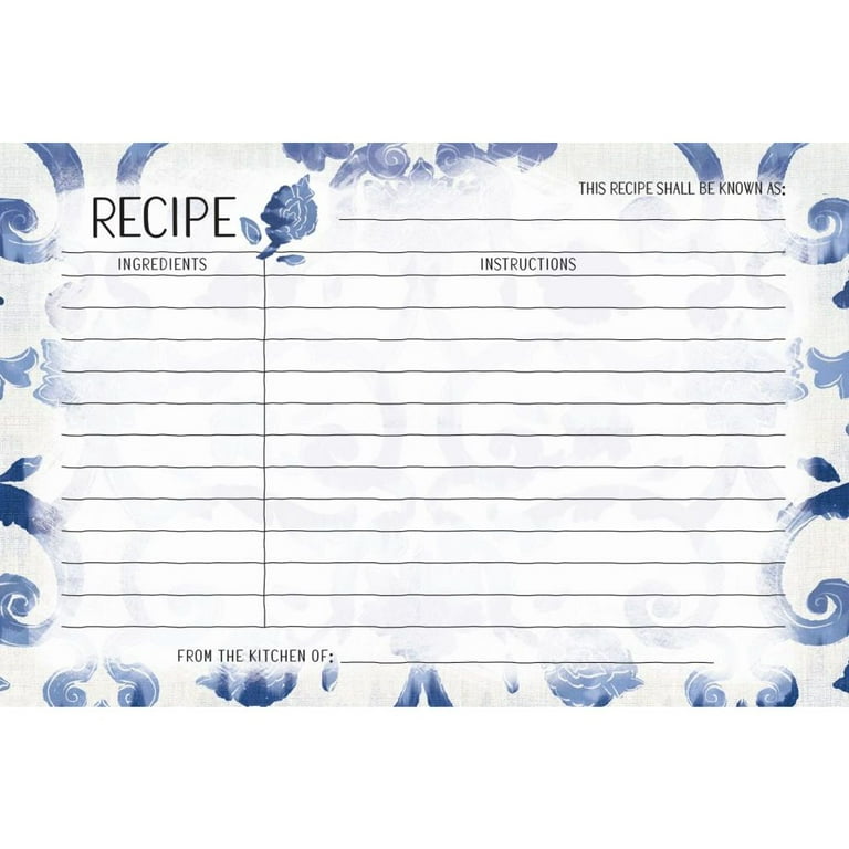 Lang panies pantia vie x recipe card by patina vie