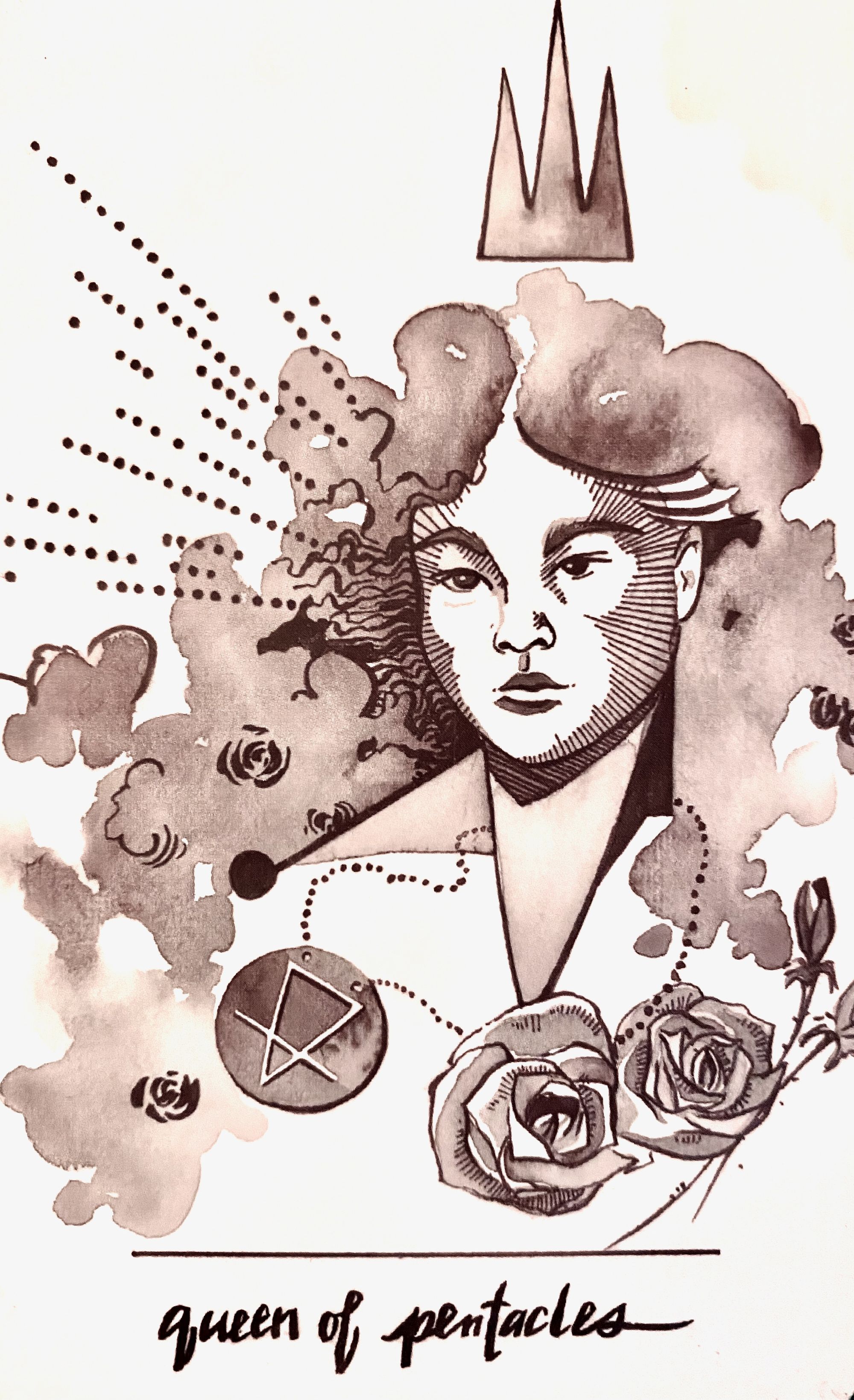 The daquiri queen of pentacles