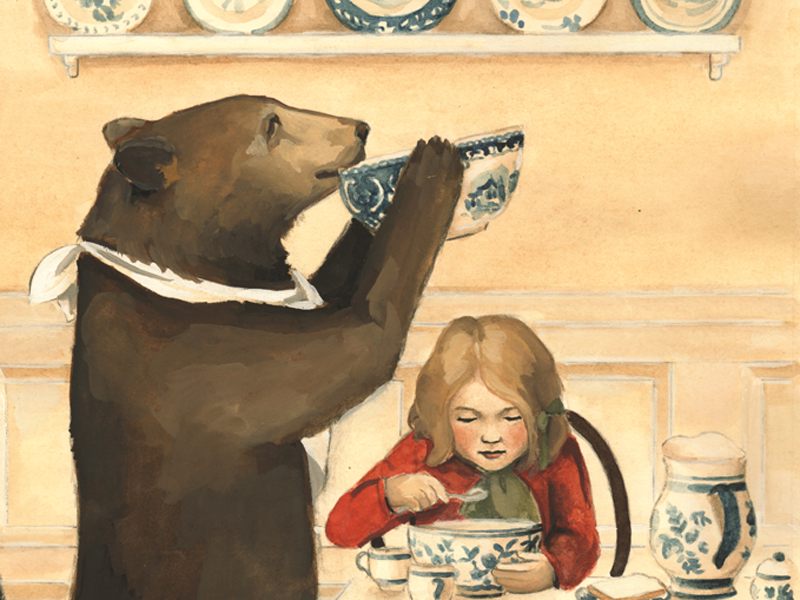Goldilocks the three bears someones been eating my porridge by gretchen ellen powers on