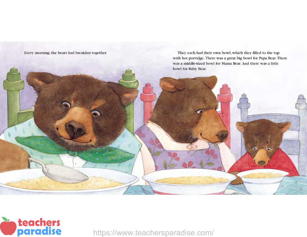 Goldilocks and the three bears by school specialty publishing