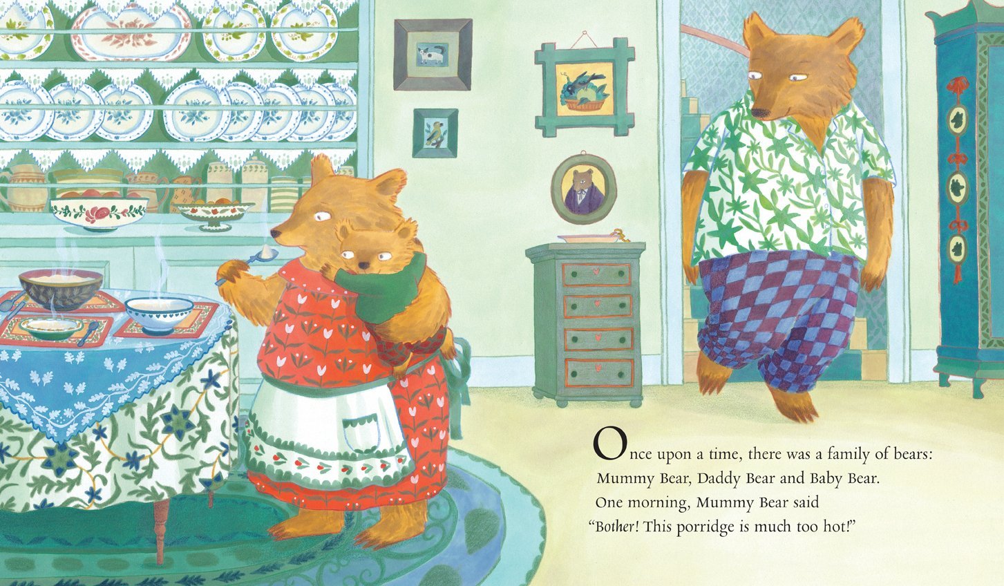 Book aunt goldilocks and those three bears