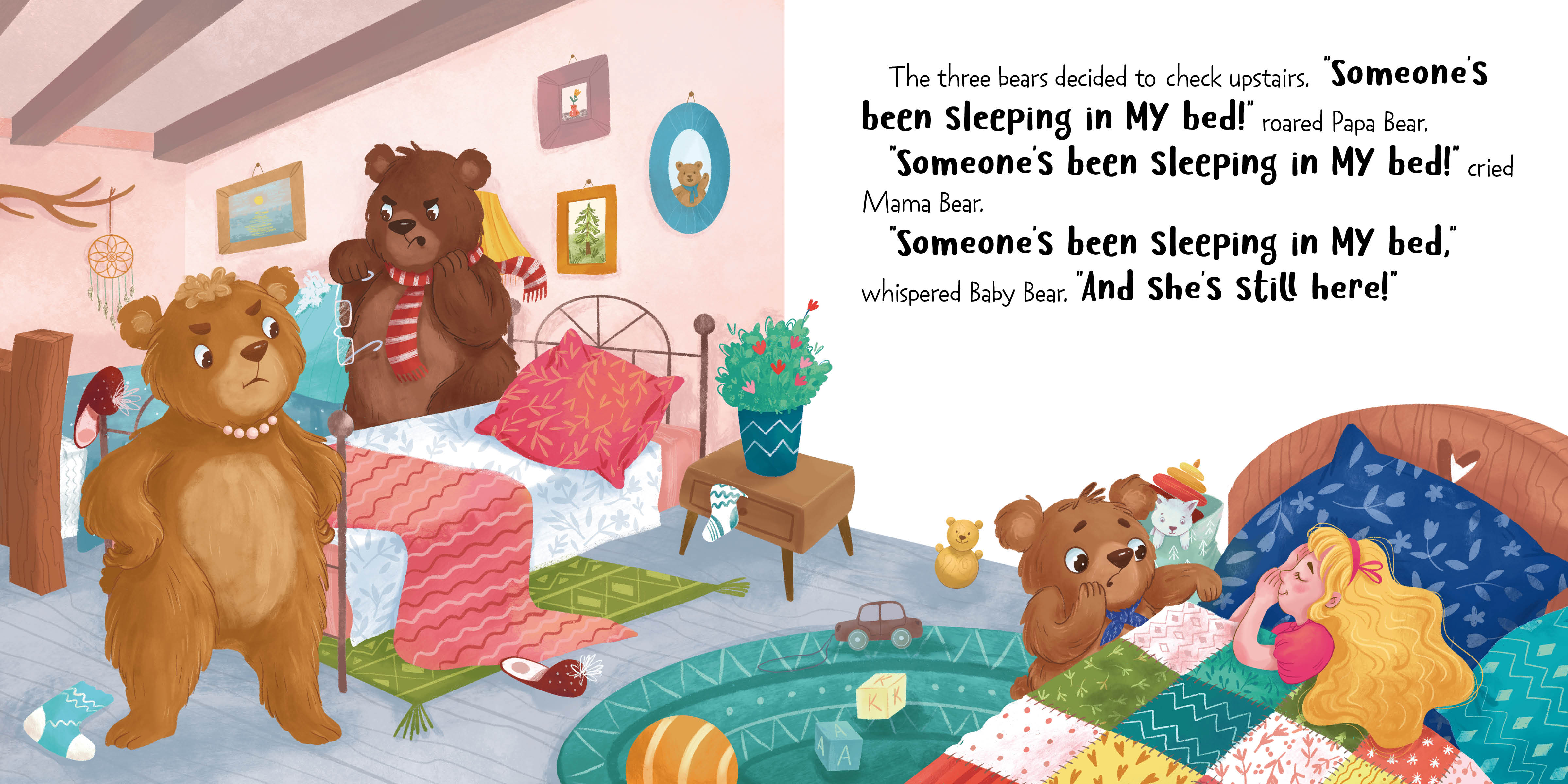 Goldilocks and the three bears by clever publishing at a glance the group