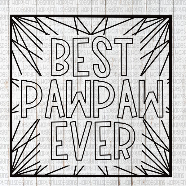 Best papa ever coloring page â designs