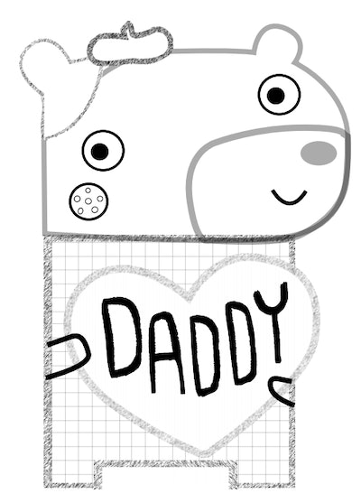 Happy fathers day coloring pages you can print from home