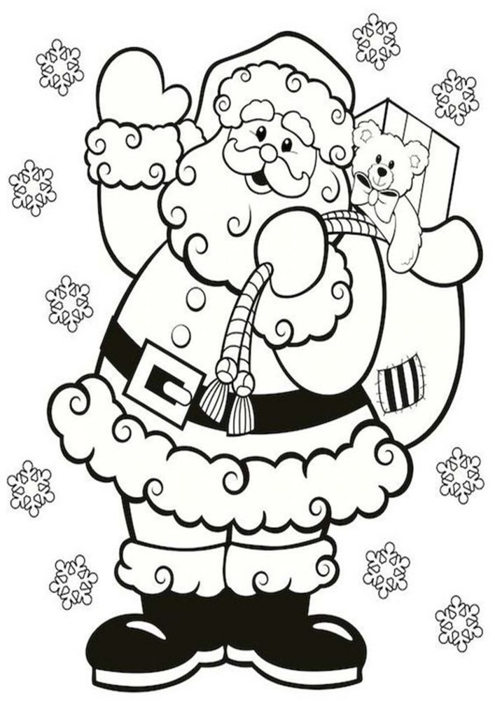 Free printable santa coloring pages for kids desenho de papai noel para colorir papai noel para colorir cores do natal