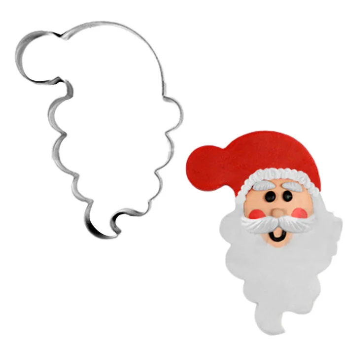 Cortador rosto de papai noel cm
