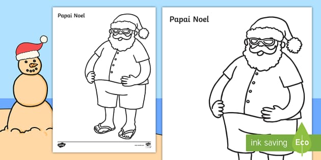 Pãgina de colorir papai noel professor feito