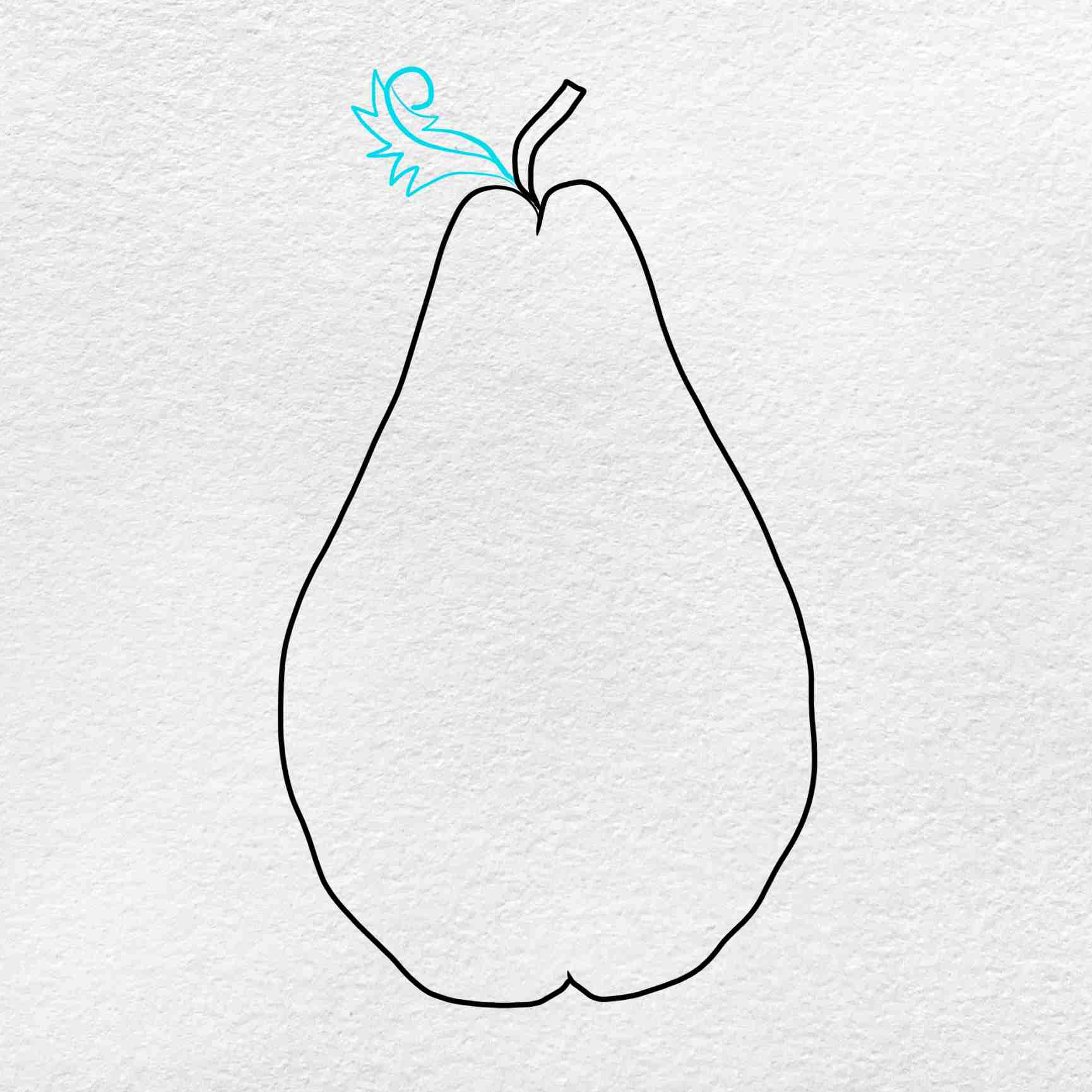 Papaya drawing