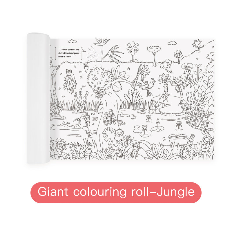 Manualidades niãos rollo de papel para colorear