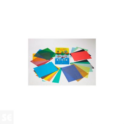 Papel charol de colores para manualidades servei estaciã