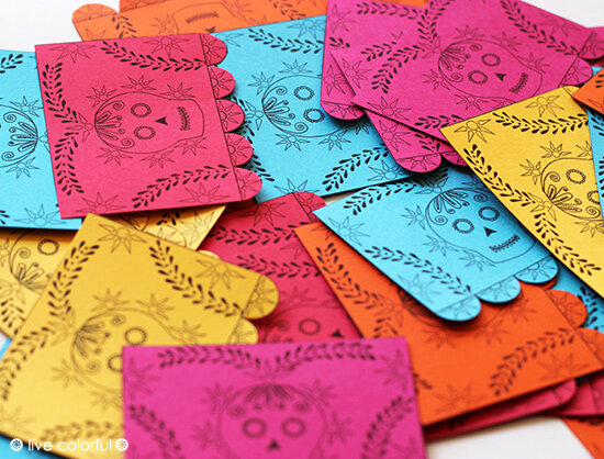 Free printable mini papel picado â live colorful