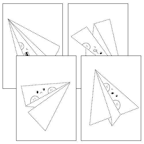 Paper airplane activity bundle coloring page color by number dot to dot made by teachers