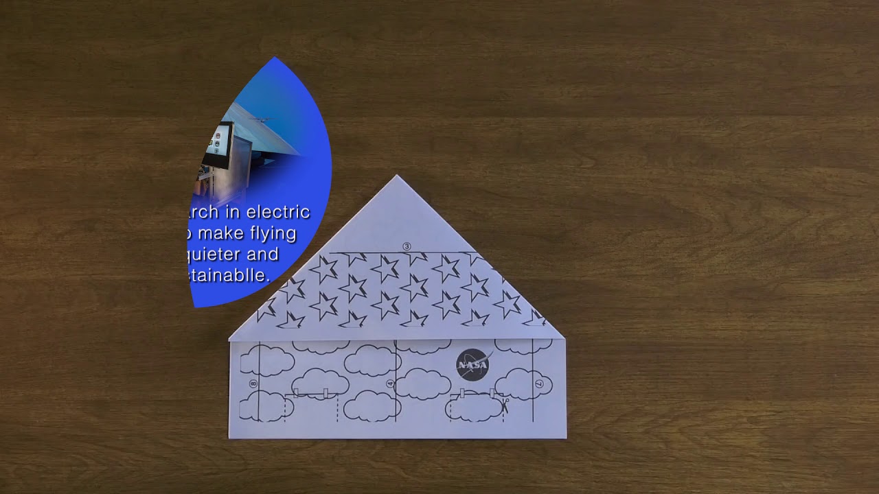 Make and color a paper airplane