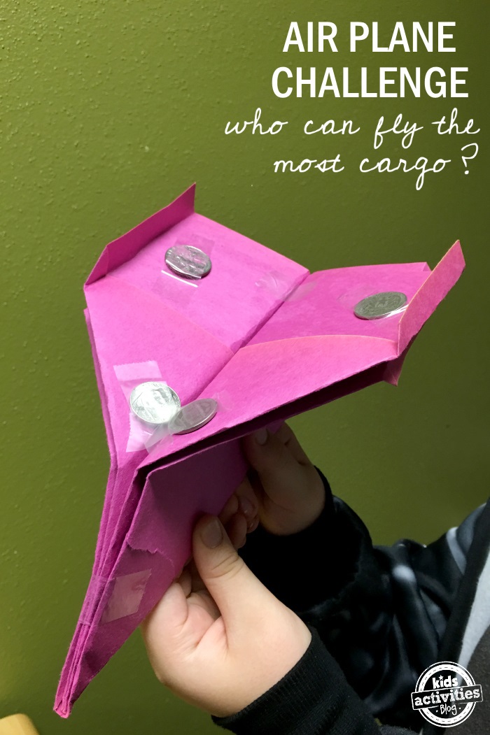 How to make a paper airplane â kids activities blog