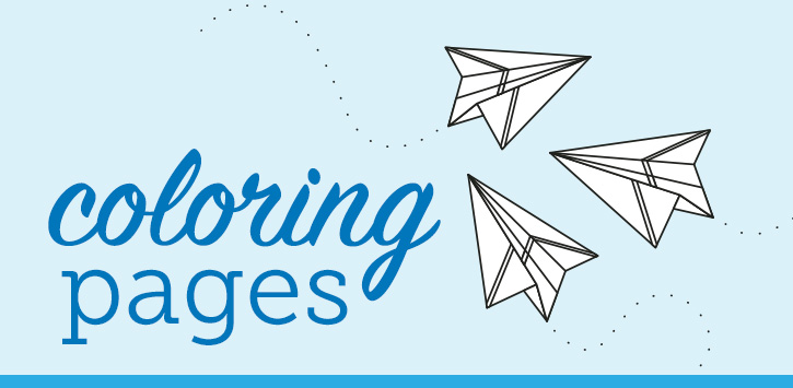 Printable paper airplane the virtual voice