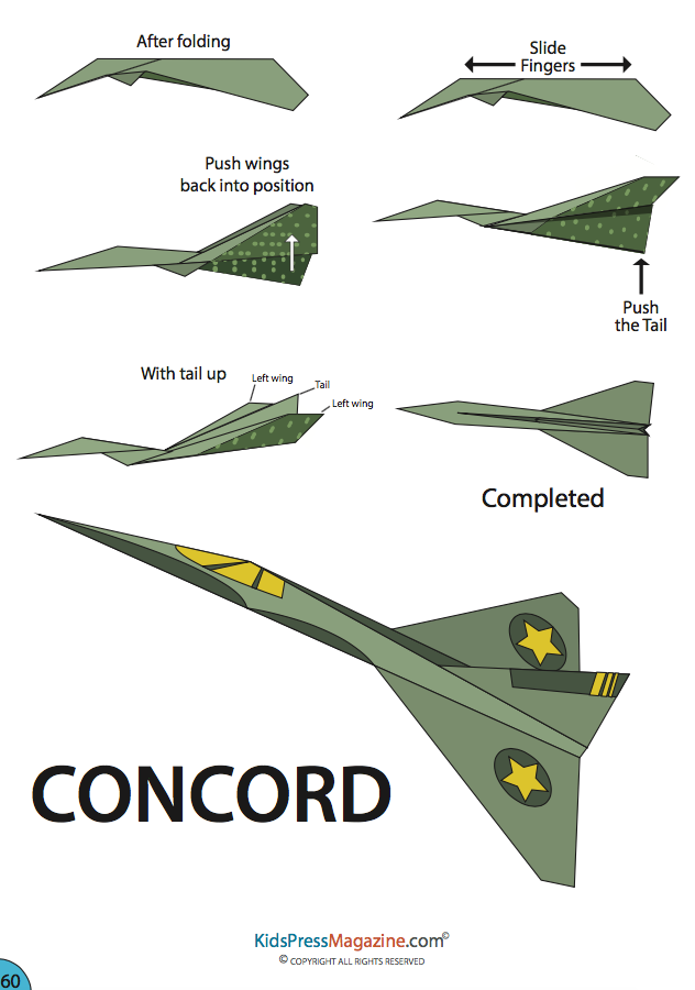 Top paper airplanes step by step advanced level bundle