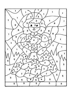 Color by number all kids network