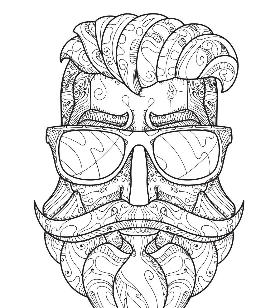 Hipster coloring pages printable activity shelter pãginas para colorear para adultos gratis pãginas para colorear disney pãginas para colorear para imprimir