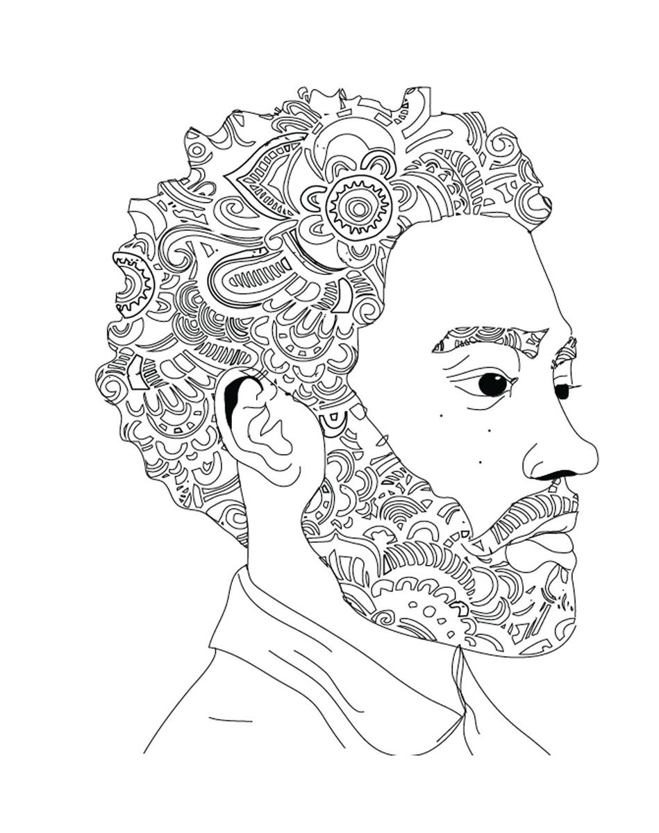 The beard coloring book microcosm publishing
