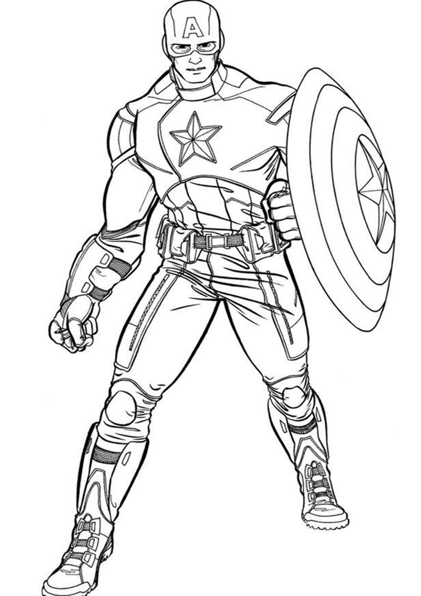 Free easy to print captain america coloring pages avengers coloring pages avengers coloring captain america coloring pages