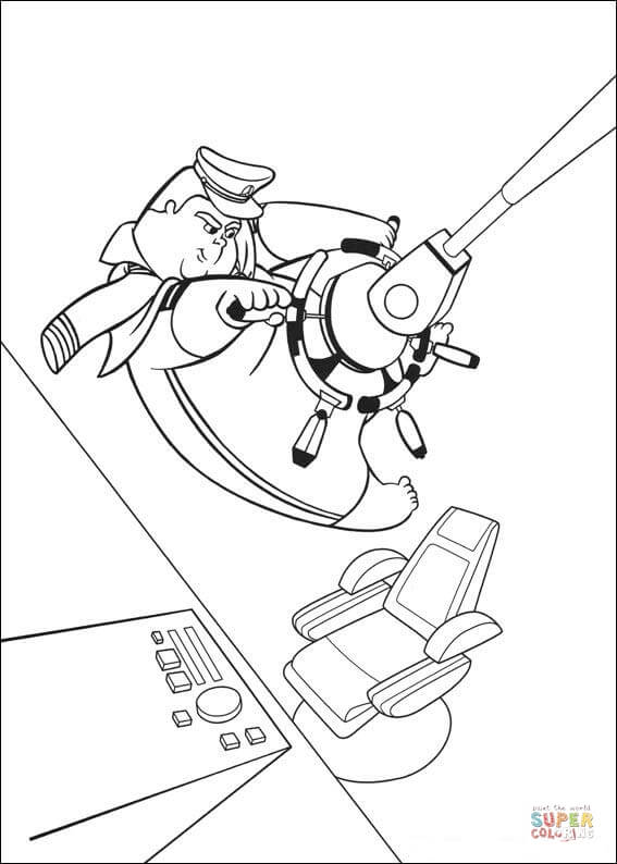 Messed up captain coloring page free printable coloring pages