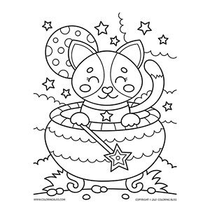 Coloring pages for halloween