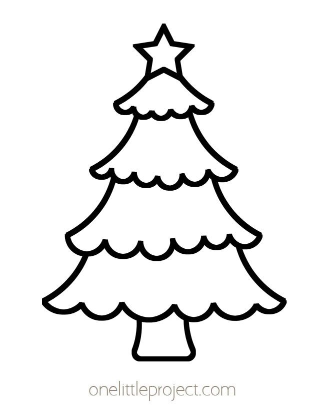 Christmas tree template christmas tree template christmas tree printable christmas tree outline