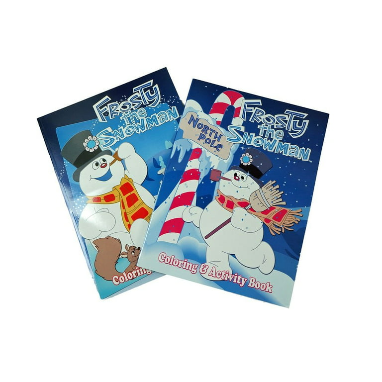 Frosty the snowman coloring activity book mr sketch scented holiday bundle