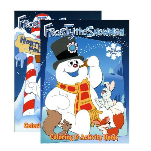 Frosty the snowman coloring activity book mr sketch scented holiday bundle