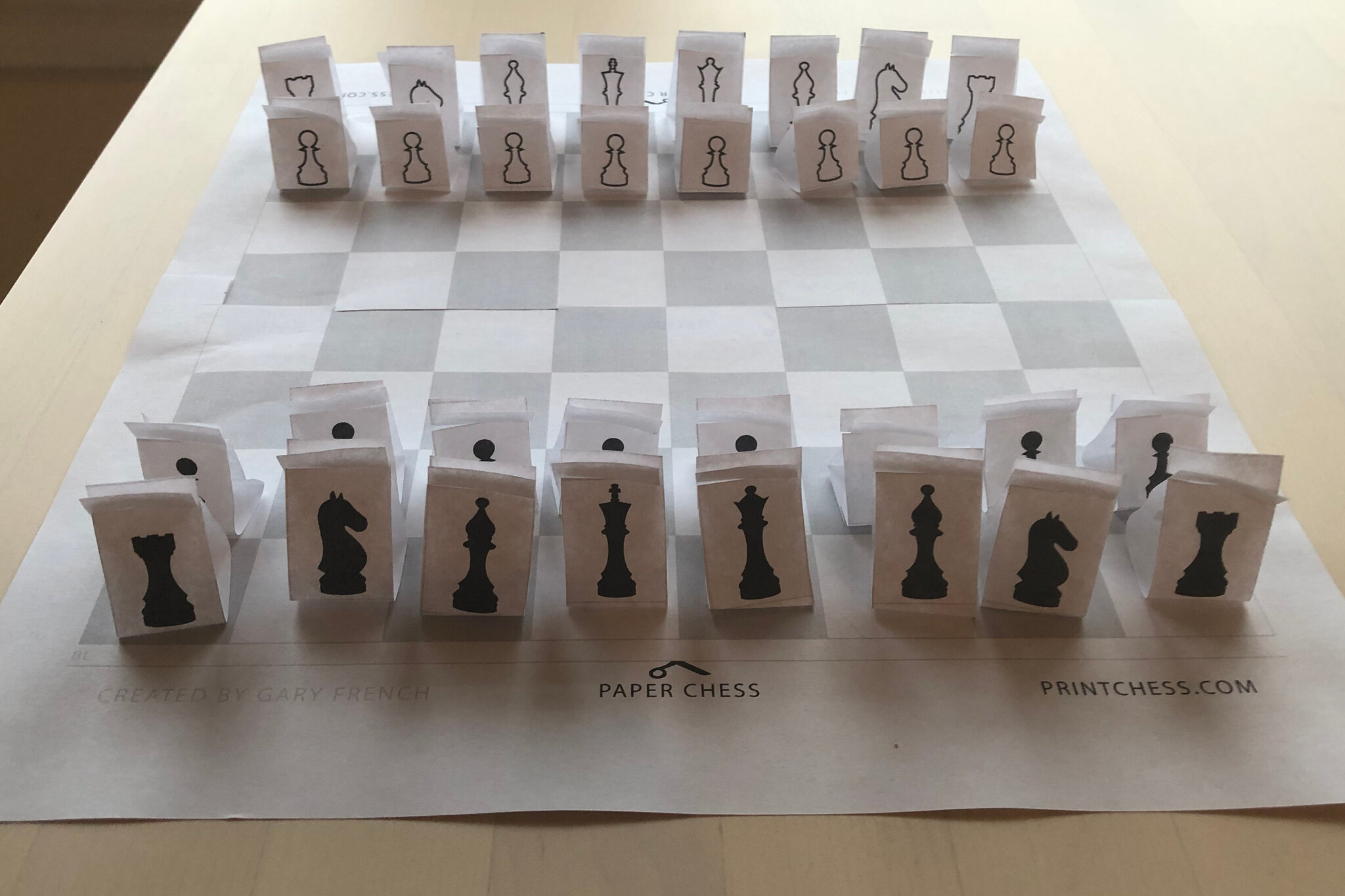Love the queens gambit make a diy chess set