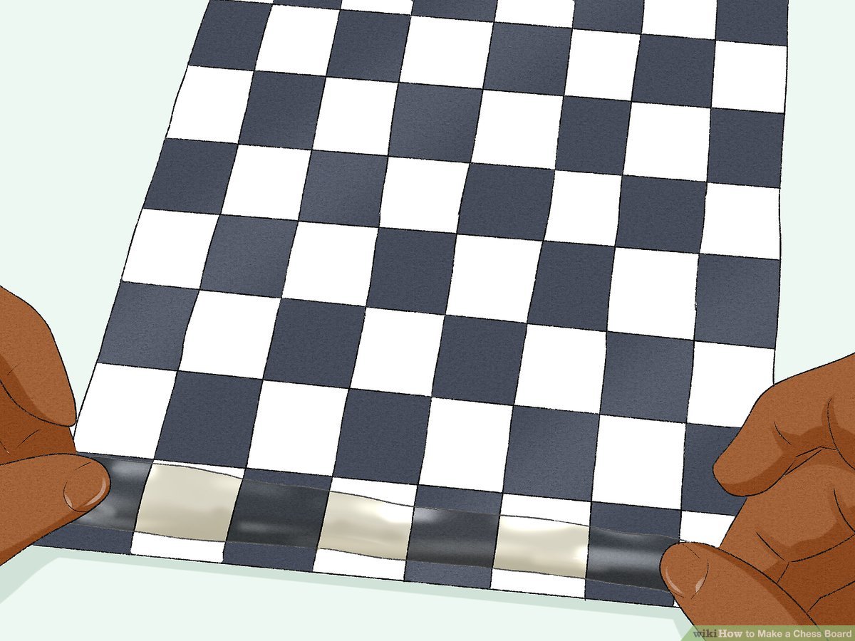 How to make a chess board with pictures
