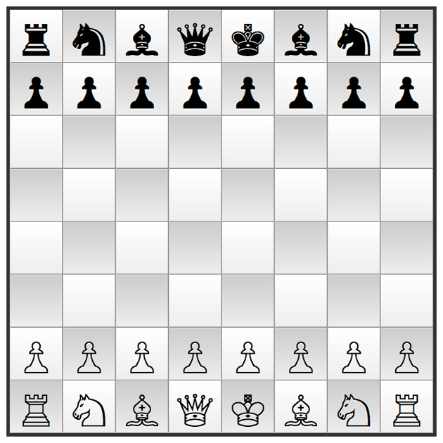The chess set