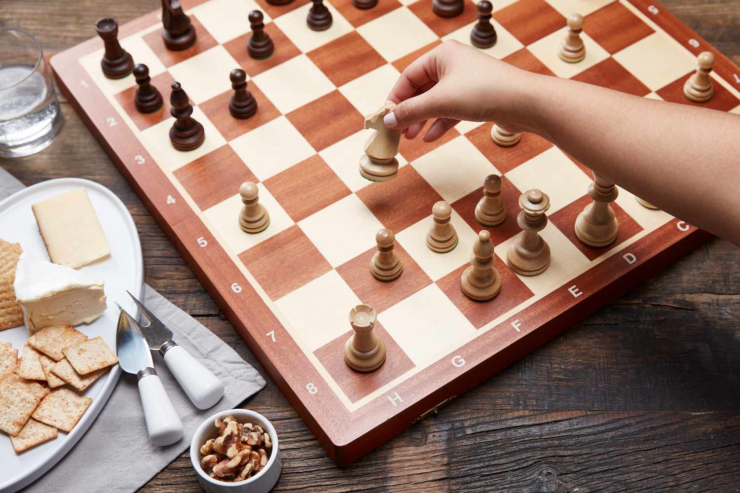 How to set up a chess board
