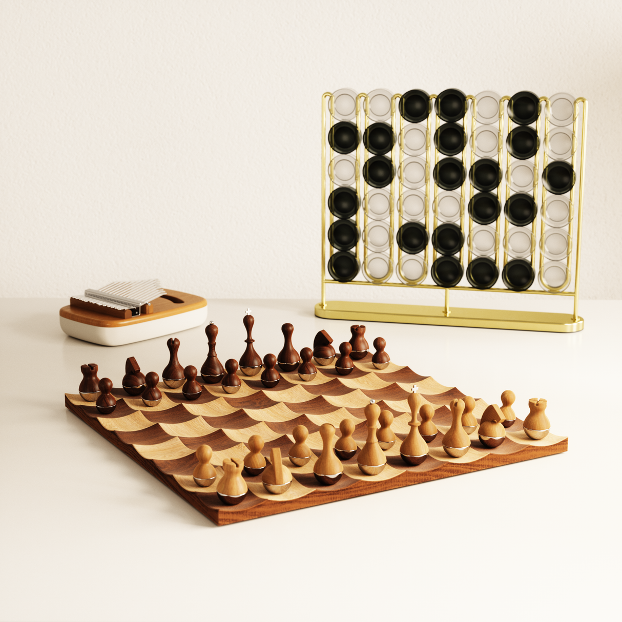 Wobble chess set