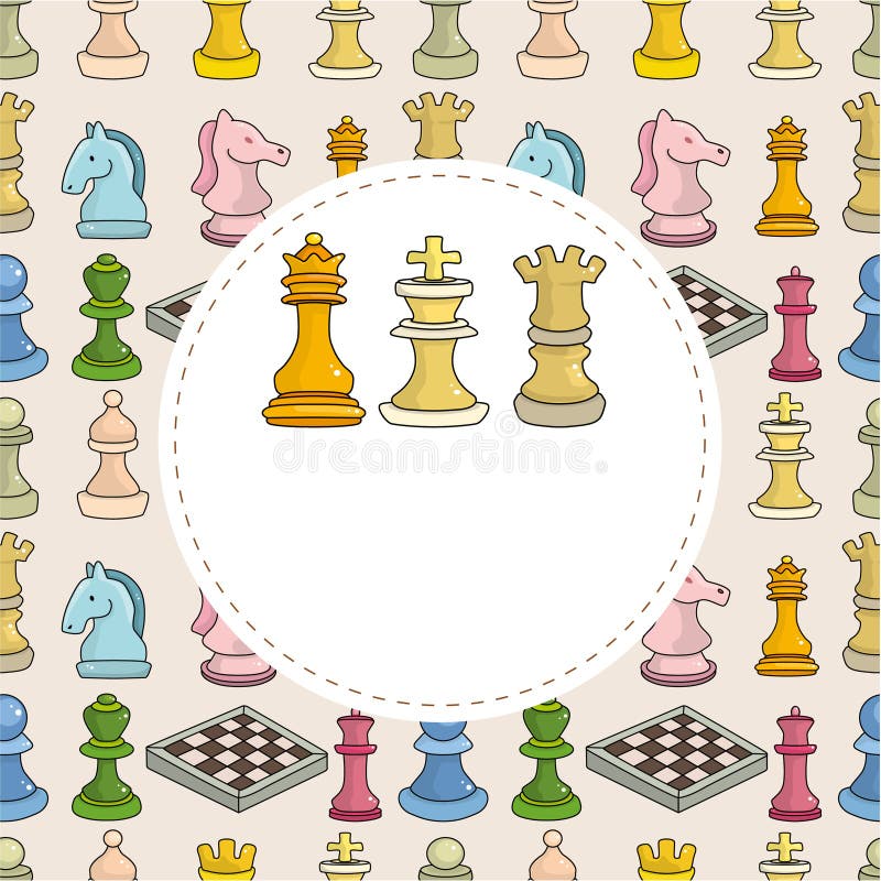 Cartoon chess knight stock illustrations â cartoon chess knight stock illustrations vectors clipart