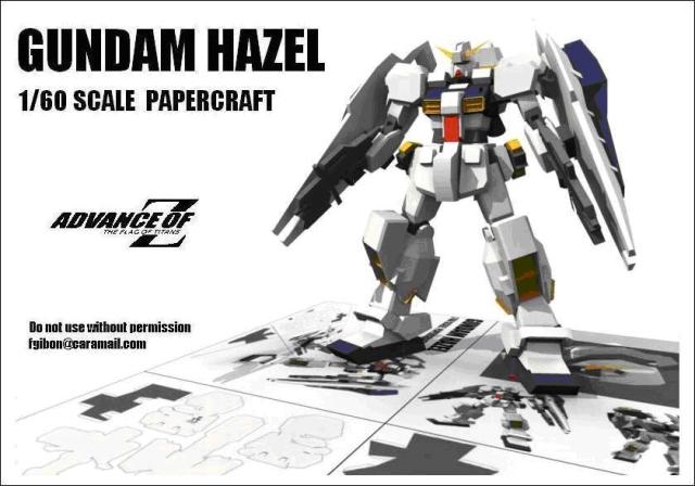 Papercraft gundam korewa gundam