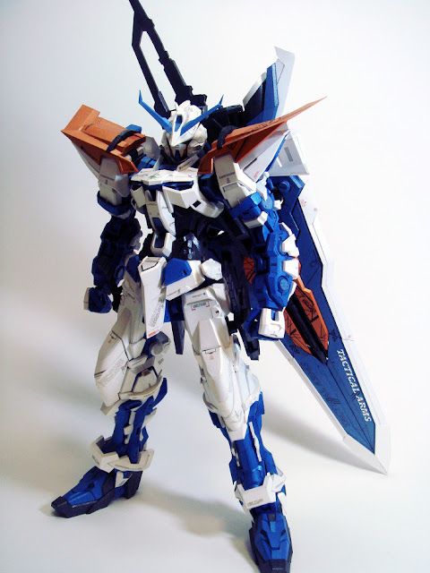Gundam papercraft gundam gundam papercraft blue frames