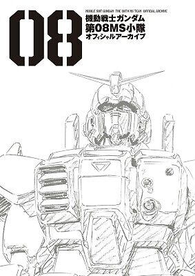Gundam the th ms team official archives analytics art book japan