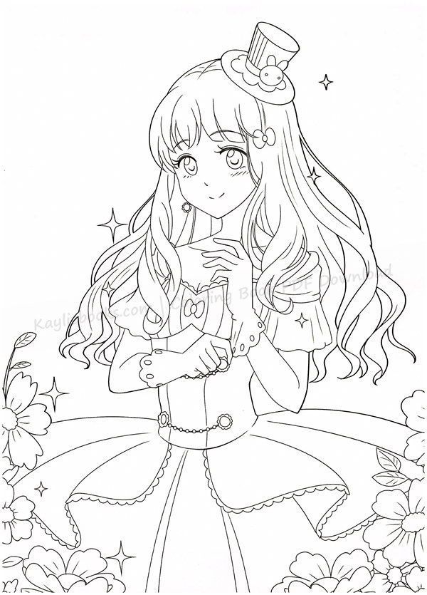 New download wonderful tea party anime coloring book manga coloring book cartoon coloring pages cute coloring pages