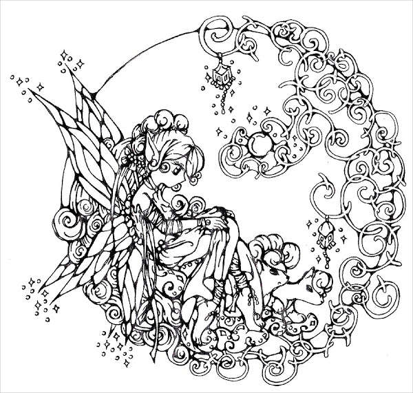 Anime coloring pages