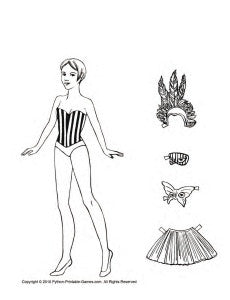 Printable paper dolls â printable games