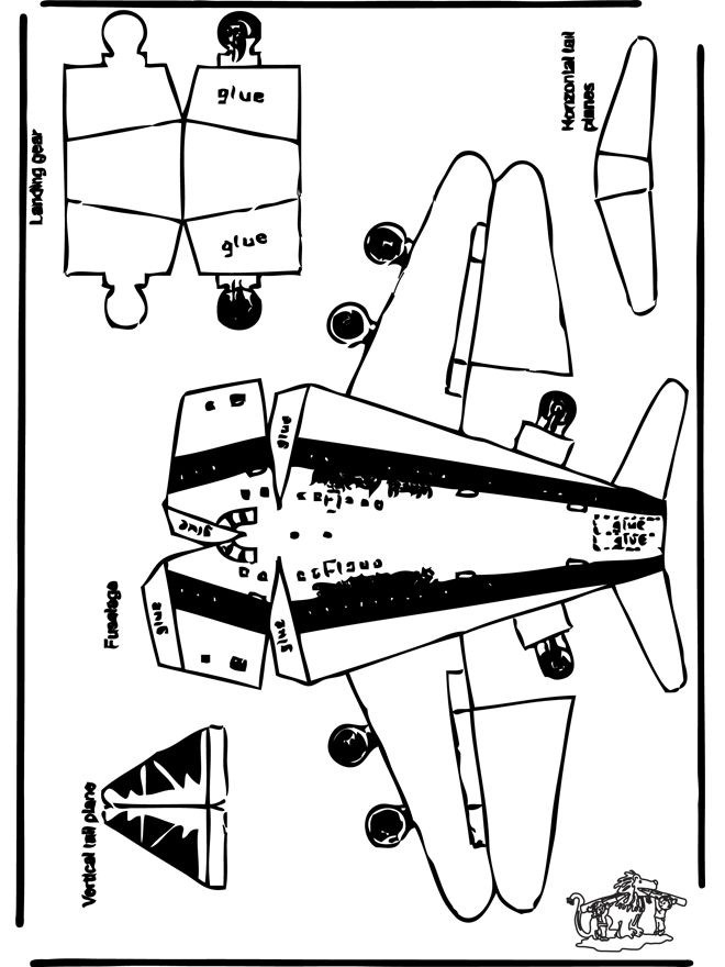 Paper plane colouring pages paper crafts free coloring pages coloring pages