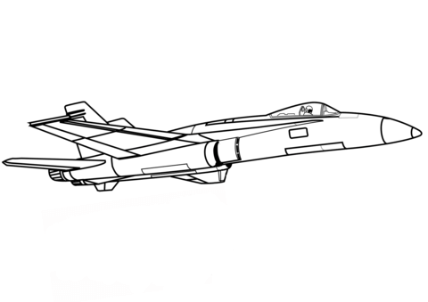 Jet fighter coloring page free printable coloring pages