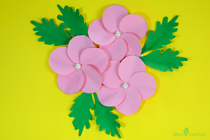 How to make paper flowers for kids