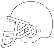 Football coloring pages free coloring pages