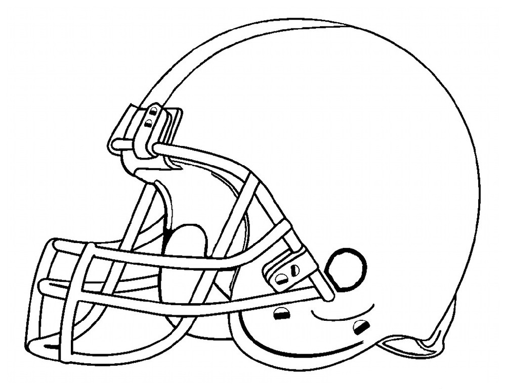 Printable football color sheets activity shelter