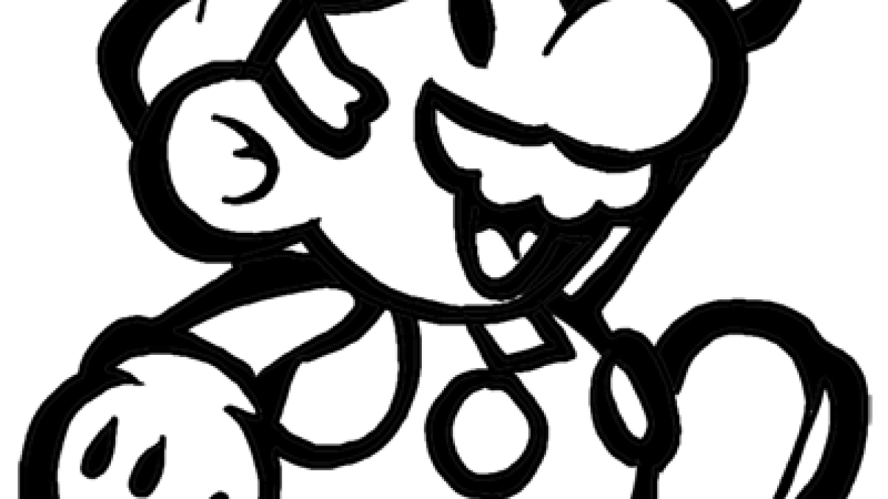 How to draw classic mario bros or paper mario with easy step by step drawing lesson
